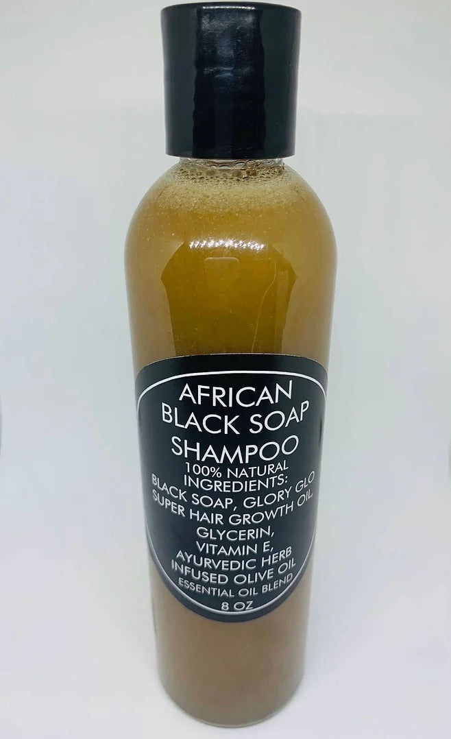 Glory Covering African Black Soap Shampoo