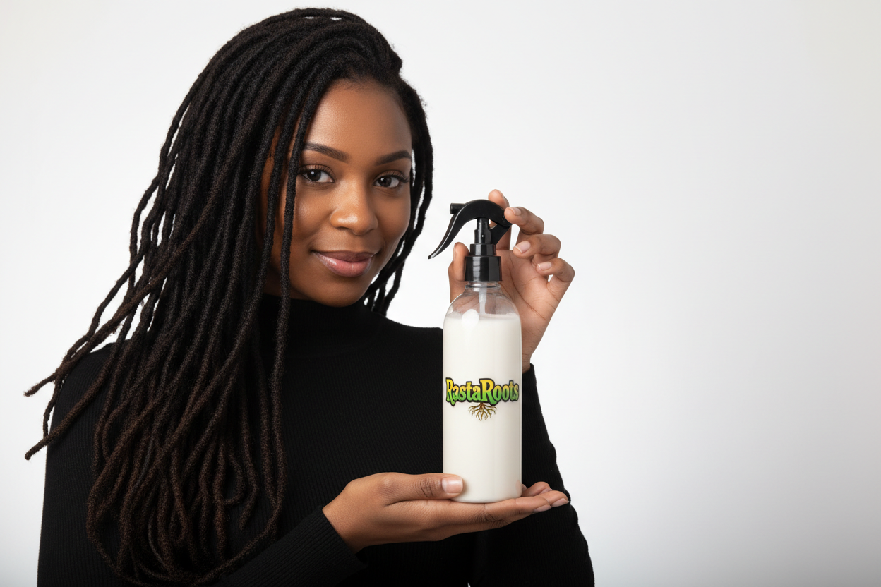 inside the bottle should be creamy and the bottle should be a spray bottle